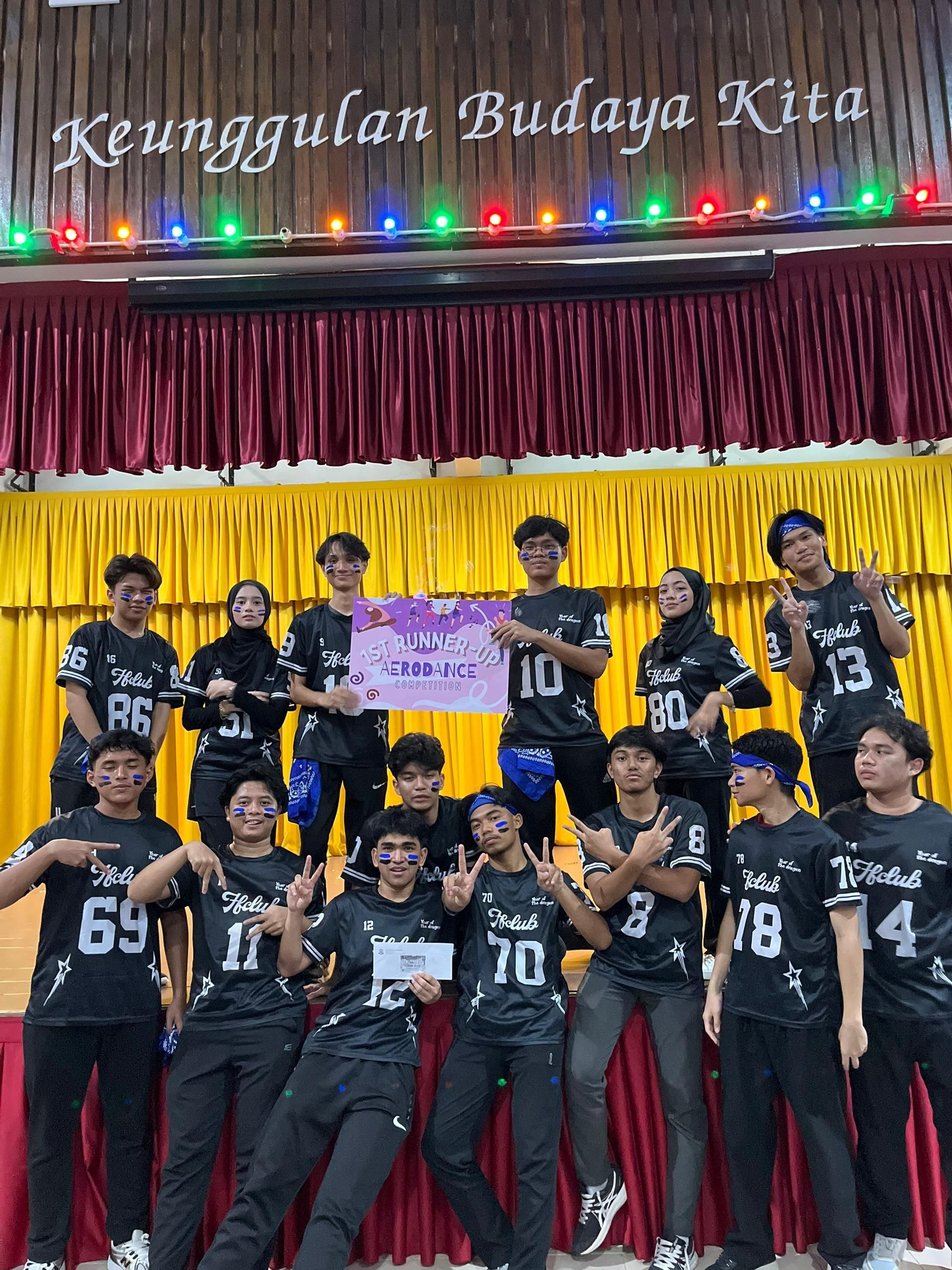 Aerodance Interclass Competition 2025 — 1st Runner Up